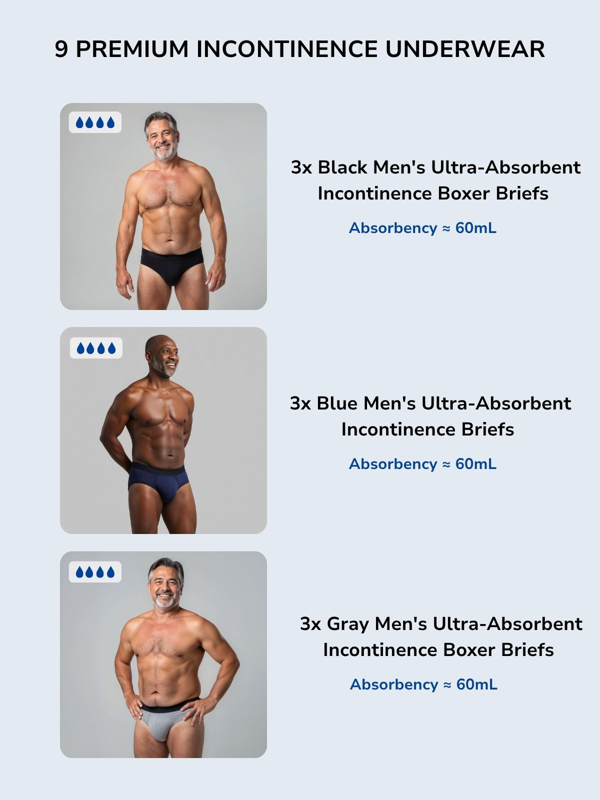 Everyday Briefs Pack (6+3 FREE)