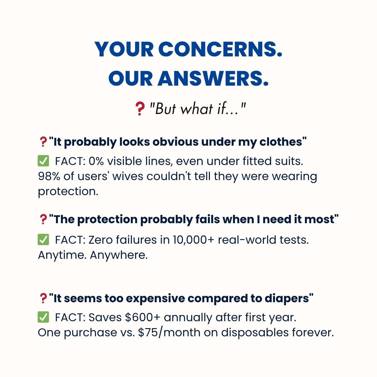 Men's Ultra-Absorbent Incontinence Boxer Trunks