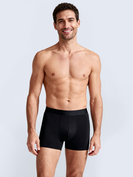 Men's Light Leaks Absorbent Boxer Trunks