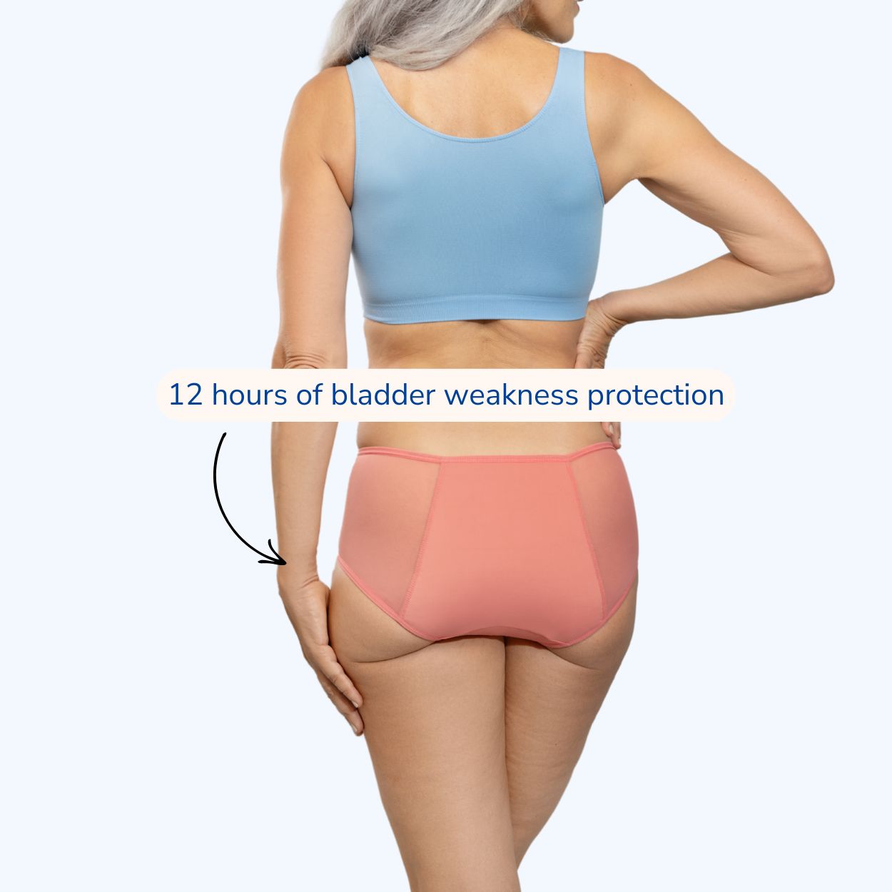 High-Waisted Incontinence Knickers