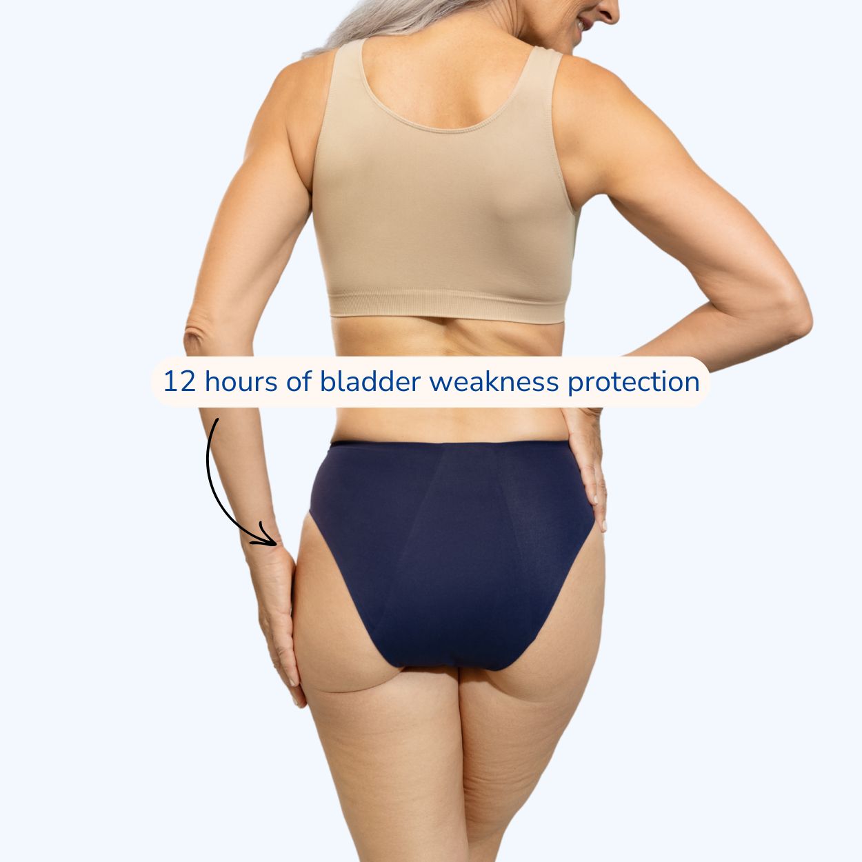 High Waist Ultra-Absorbent Incontinence Knickers