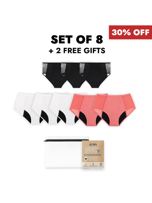Christmas Bundle - High-Waisted Incontinence Knickers