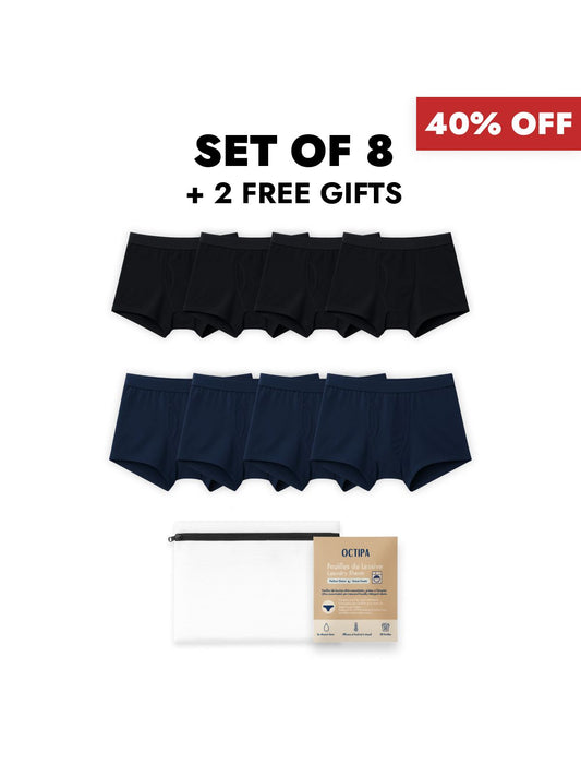 Christmas Bundle - Men's Light Leaks Absorbent Boxer Trunks