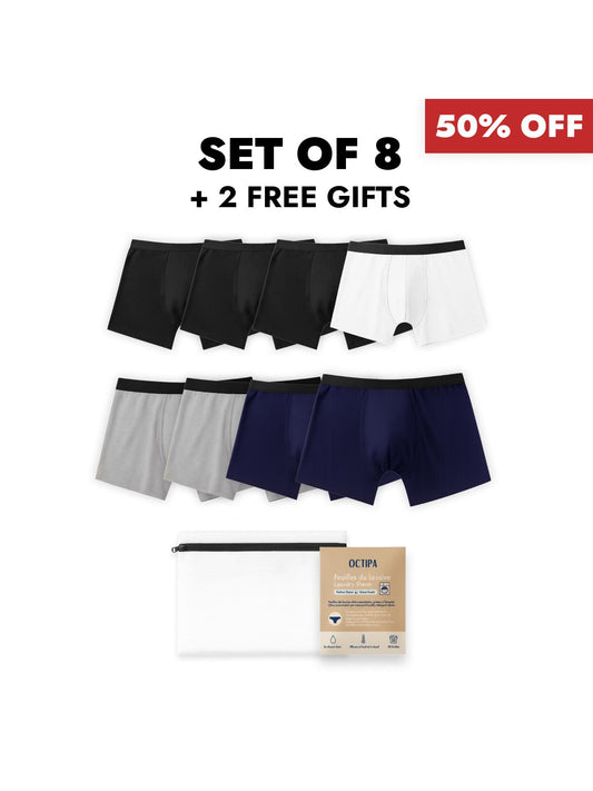Christmas Bundle - Men's Ultra-Absorbent Incontinence Boxer Trunks