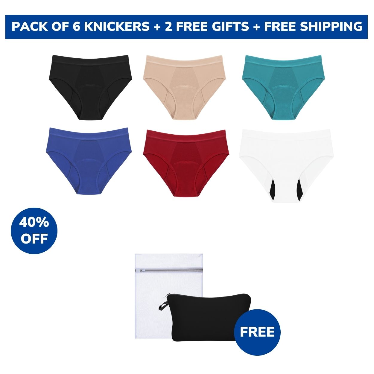 Pack Everyday − Ultra-Absorbent Incontinence Knickers