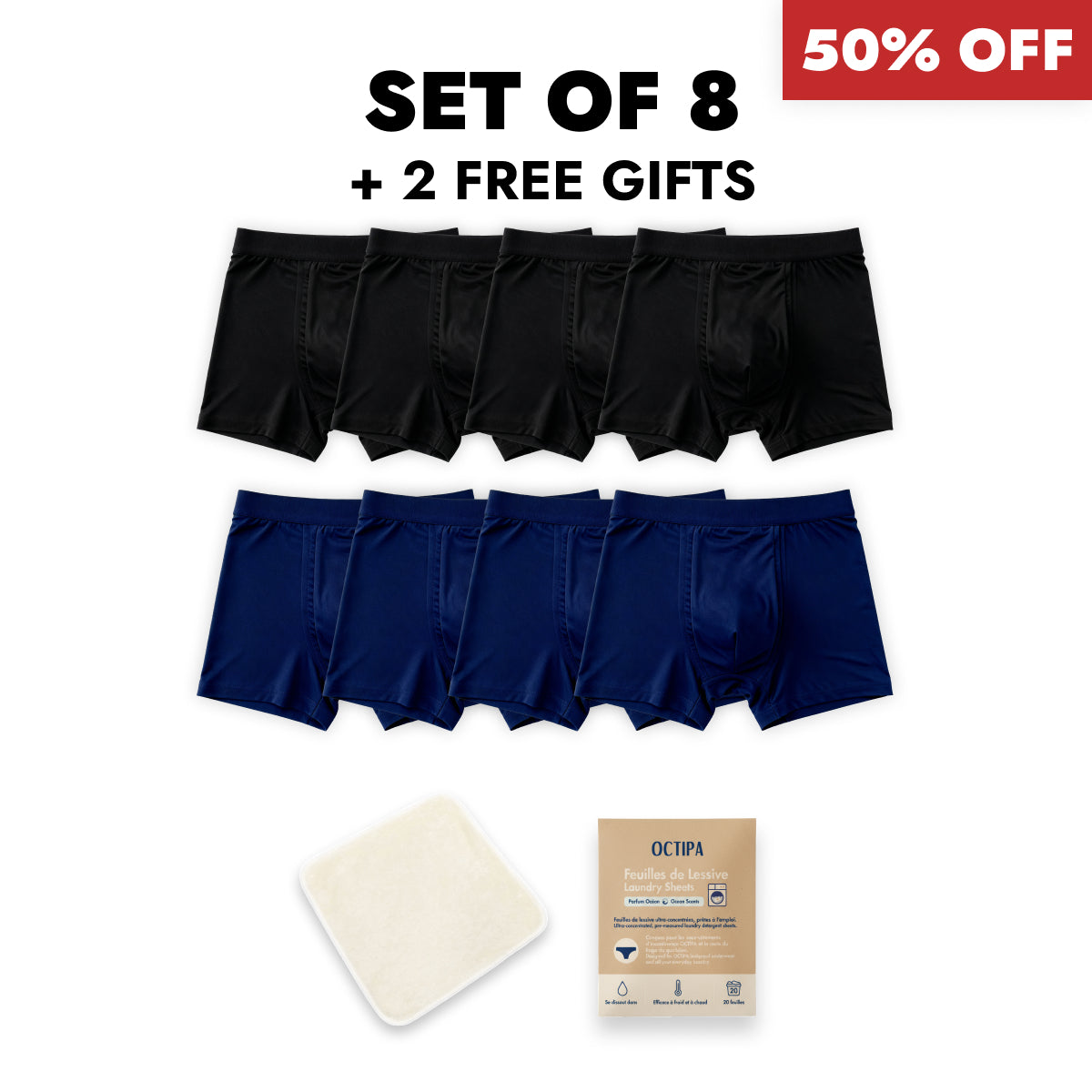 Christmas Comfort Bundle - Men’s Ultra Plus Incontinence Boxer Trunks