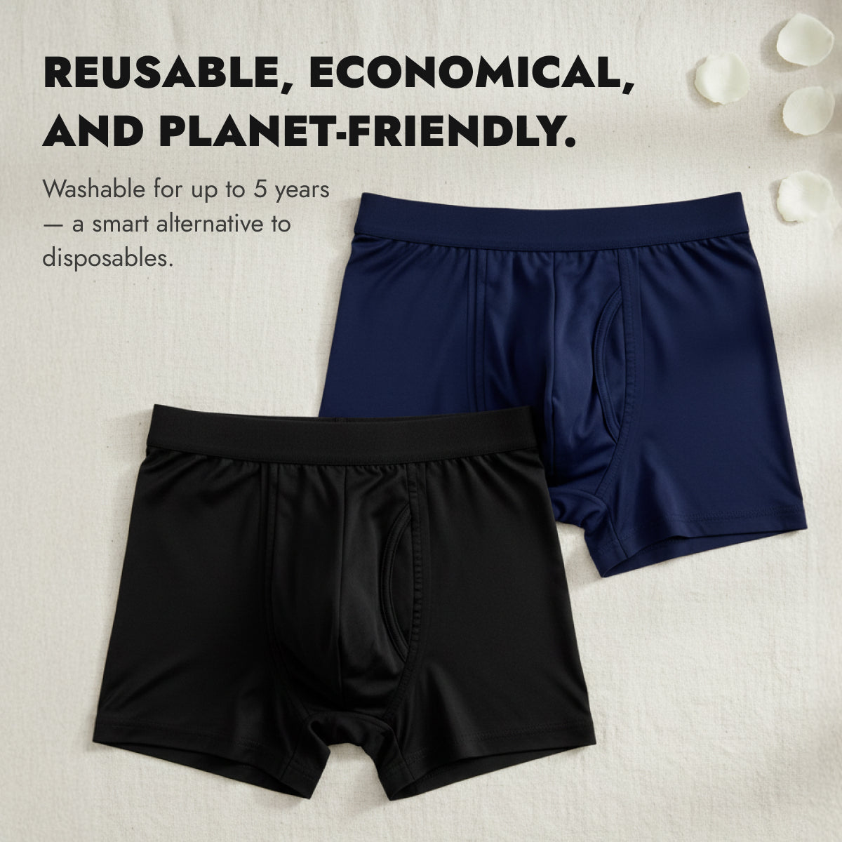 Men’s Ultra Plus Incontinence Boxer Trunks